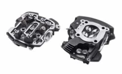 Harley Davidson Screamin Eagle CNC Ported Cylinder Heads, Black, Highlighted