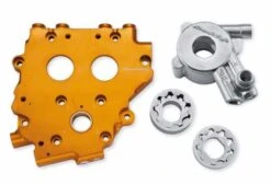 Harley Davidson Screamin Eagle Billet Cam Support Plate With High Volume Oil Pump