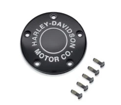 Harley Davidson H-D Motor Co. Timer Cover Black