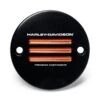 Harley Davidson Adversary Timer Cover Black/orange