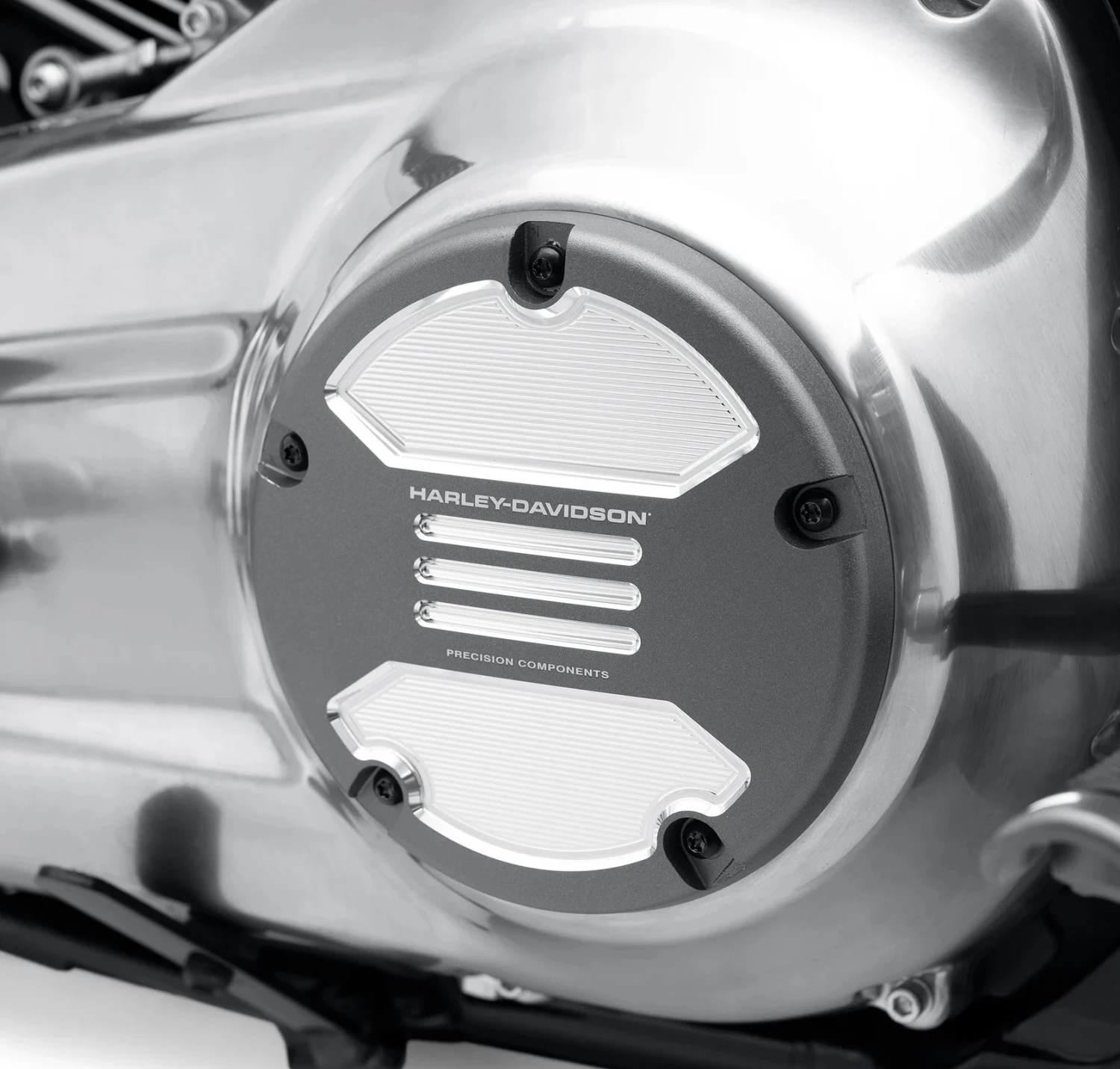 Harley Davidson Adversary Timer Cover Grey – Bild 2