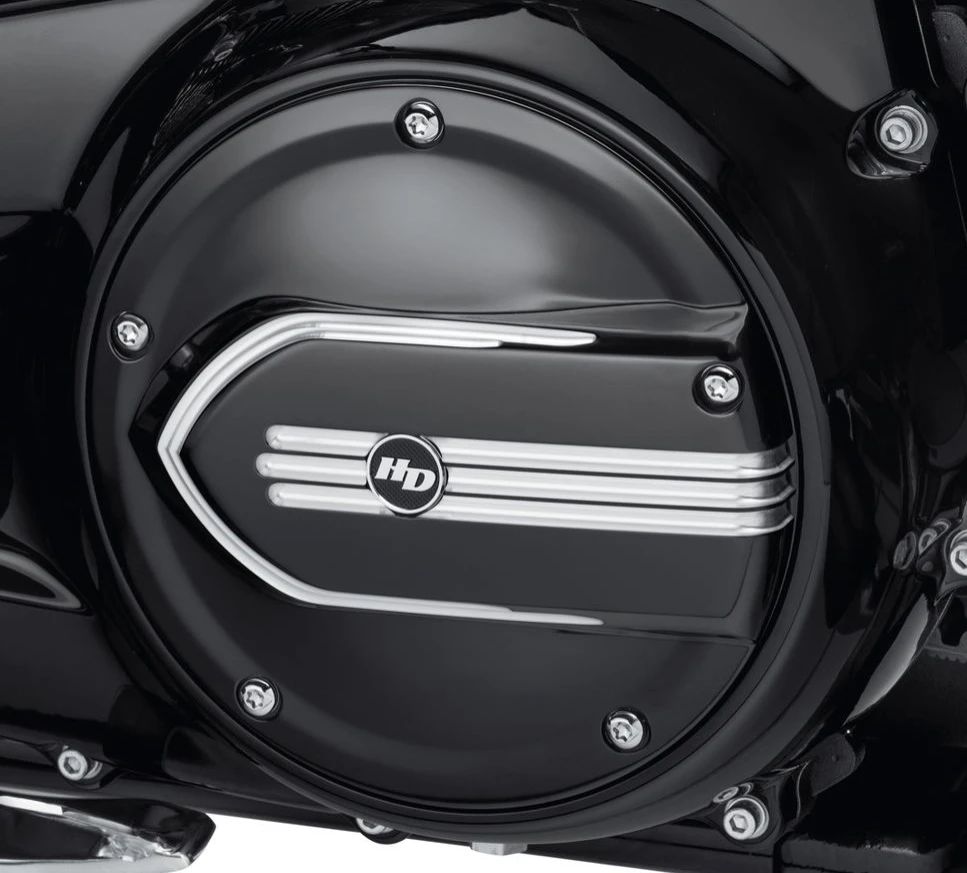 Harley Davidson Defiance Derby Cover Black Cut – Bild 2