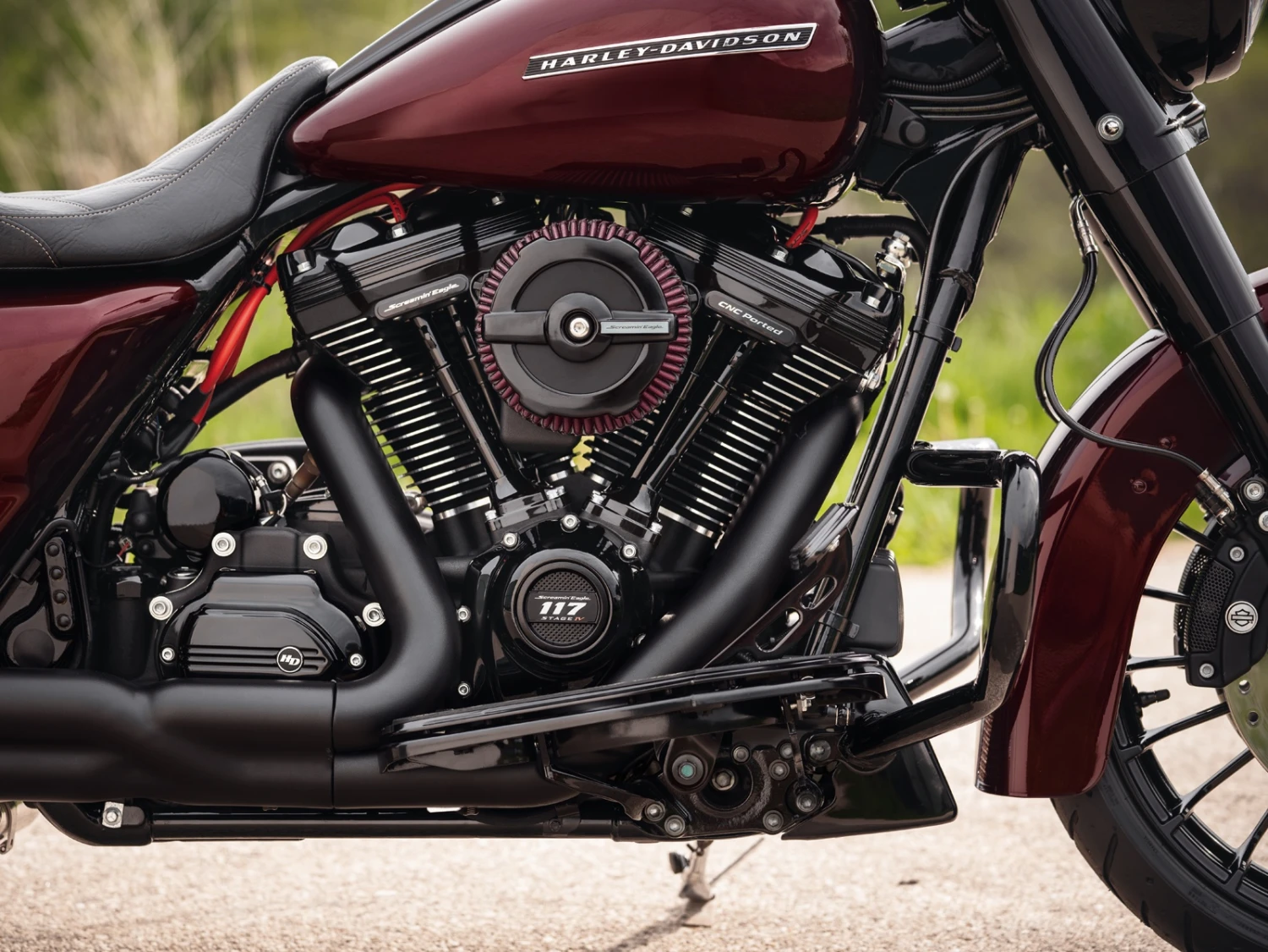 Harley Davidson Defiance Upper Rocker Covers, Black – Bild 3