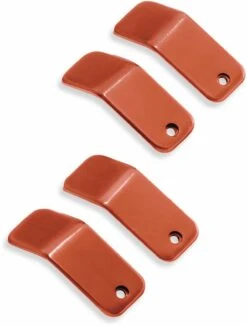 Harley Davidson Dominion Inserts, Upper Rocker Box Covers - Brushed Orange