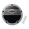 Harley Davidson Derby Cover 66 Collection Black Machined