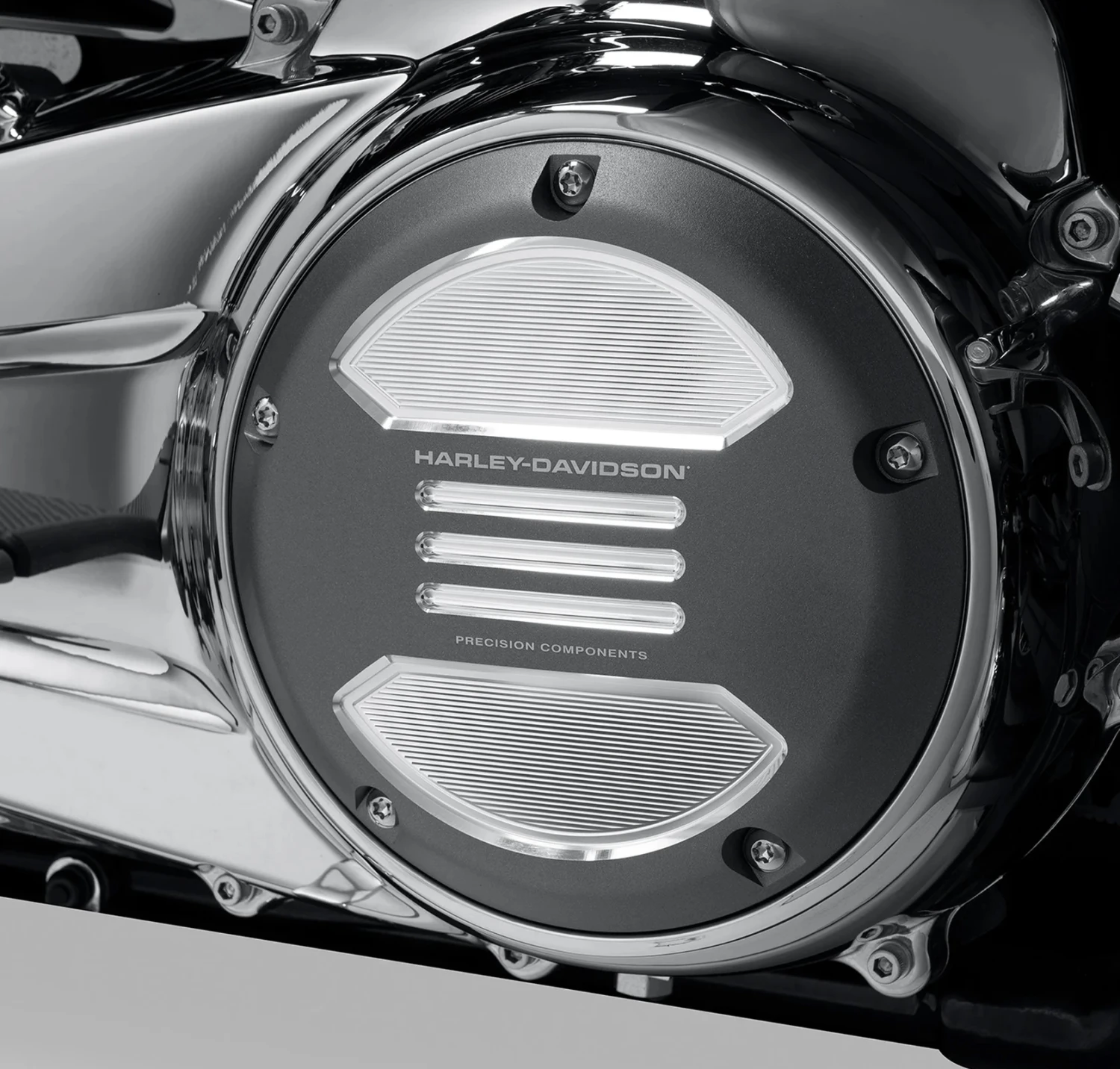 Harley Davidson Adversary Derby Cover Grey – Bild 2