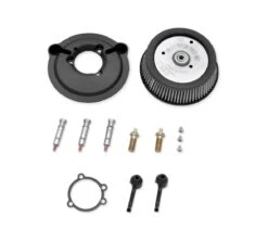 Harley Davidson Screamin Eagle Stage I Air Cleaner Kit Round, Gloss Black