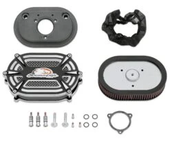 Harley Davidson Screamin Eagle Extreme Billet Ventilator Air Cleaner Kit58mm, Cut Back Black