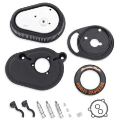 Harley Davidson Screamin Eagle Stage I Air Cleaner Kit Texture Black