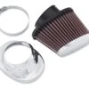 Harley Davidson Screamin Eagle High-Flo K&N Air Filter Element Heavy Breather, Chrome