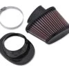 Harley Davidson Screamin Eagle High-Flo K&N Air Filter Element Heavy Breather, Black