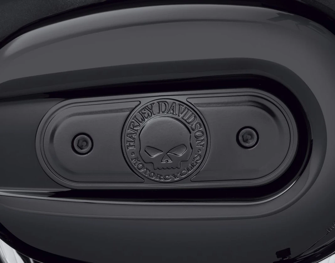 Harley Davidson Willie G Skull Air Cleaner Trim Black – Bild 2