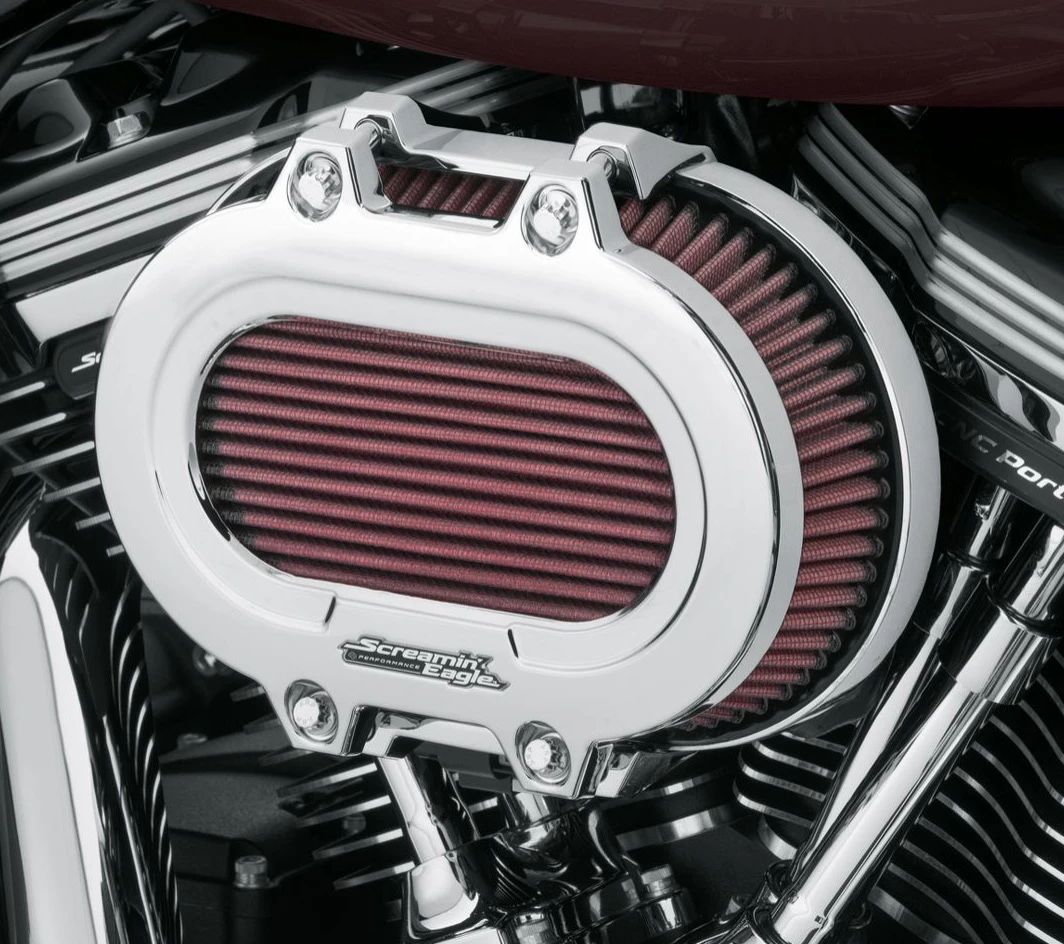 Harley Davidson Screamin Eagle Ventilator Extreme Air Cleaner Chrome – Bild 2