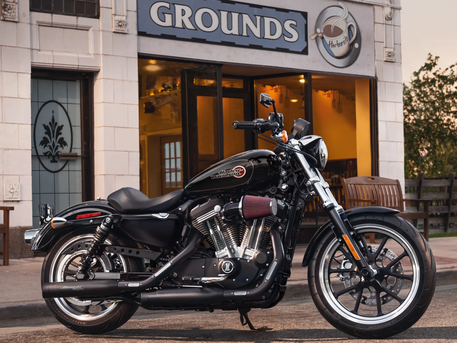 Harley Davidson Timer Cover. Dark Custom – Bild 2