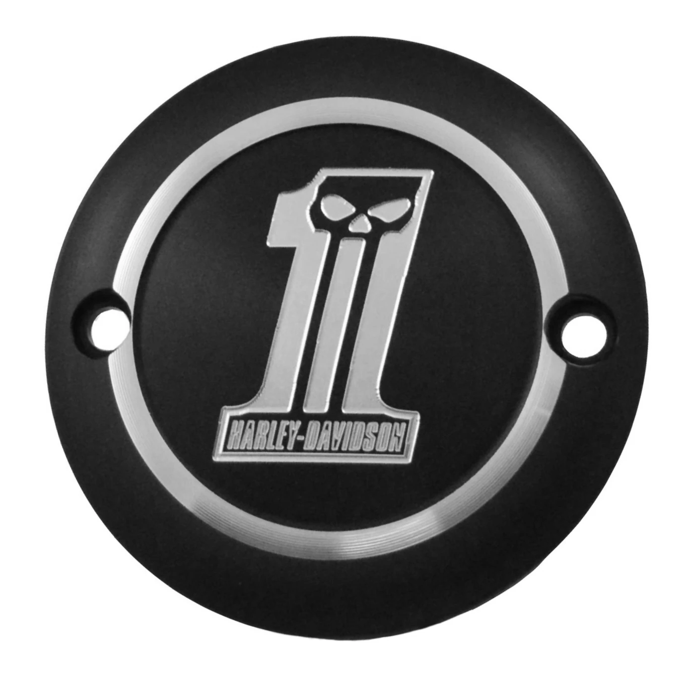 Harley Davidson Timer Cover. Dark Custom