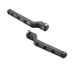 Harley Davidson Billet Style Heel/Toe Shift Lever, Standard Length, Satin Black