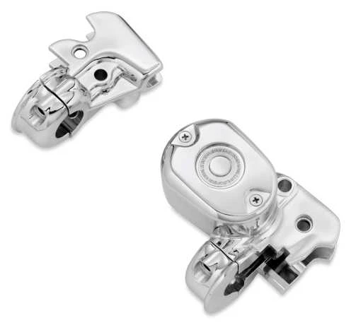 Harley Davidson Clutch Bracket & Master Cylinder Reservoir Kit Chrome