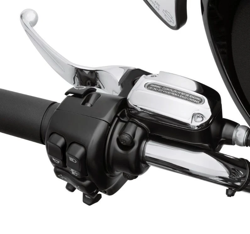 Harley Davidson Front Clutch Master Cylinder Cover Chrome – Bild 2