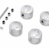 Harley Davidson Headbolt Covers Bar & Shield Chrome