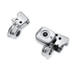 Harley Davidson Clutch Bracket And Master Cylinder Reservoir Kit, Chrome