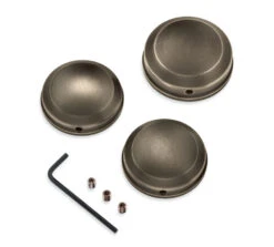 Harley Davidson Brass Upper Fork Stem Covers