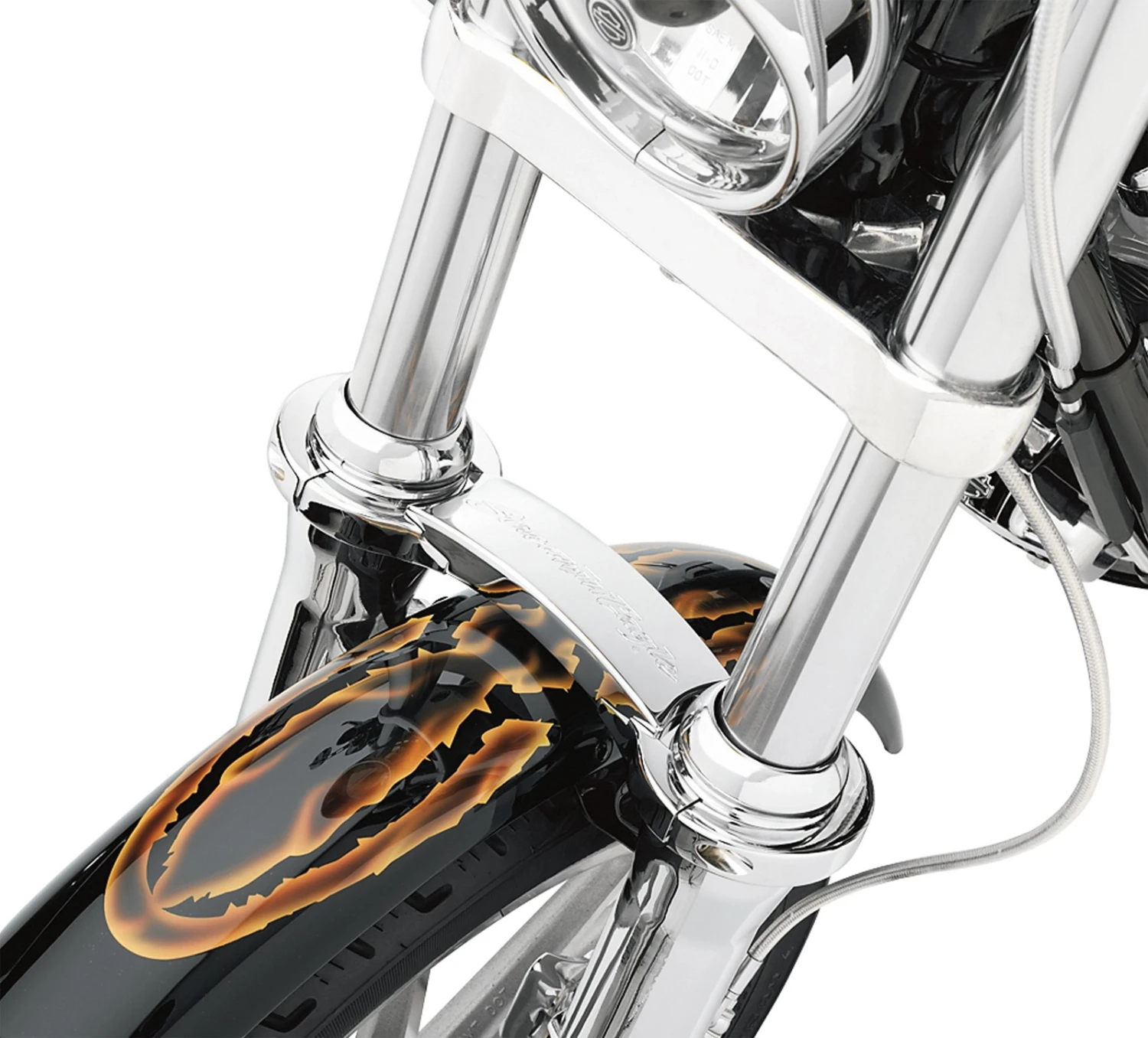 Harley Davidson Screamin Eagle Fork Brace Chrome – Bild 2