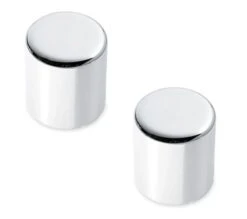 Harley Davidson Rear Docking Hardware Cover Kit Small Chrome