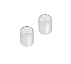 Harley Davidson Rear Docking Hardware Cover Kit Large Chrome