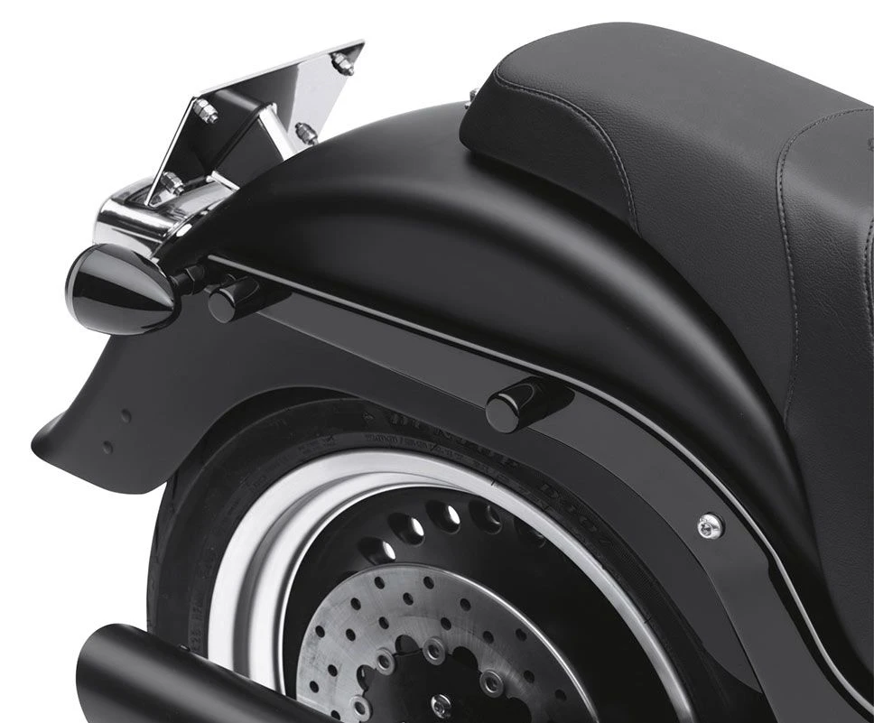 Harley Davidson Rear Docking Hardware Cover Kit Large Black – Bild 3
