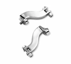 Harley Davidson Passenger Footpeg Mount Kit Chrome