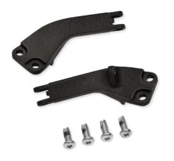 Harley Davidson Passenger Footpeg Support Kit Wrinkle Black