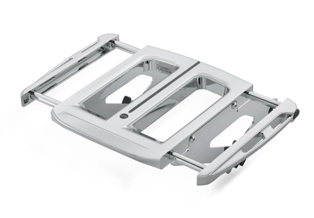 Harley Davidson Adjustable Two-Up Chrome Luggage Rack Chrome – Bild 4