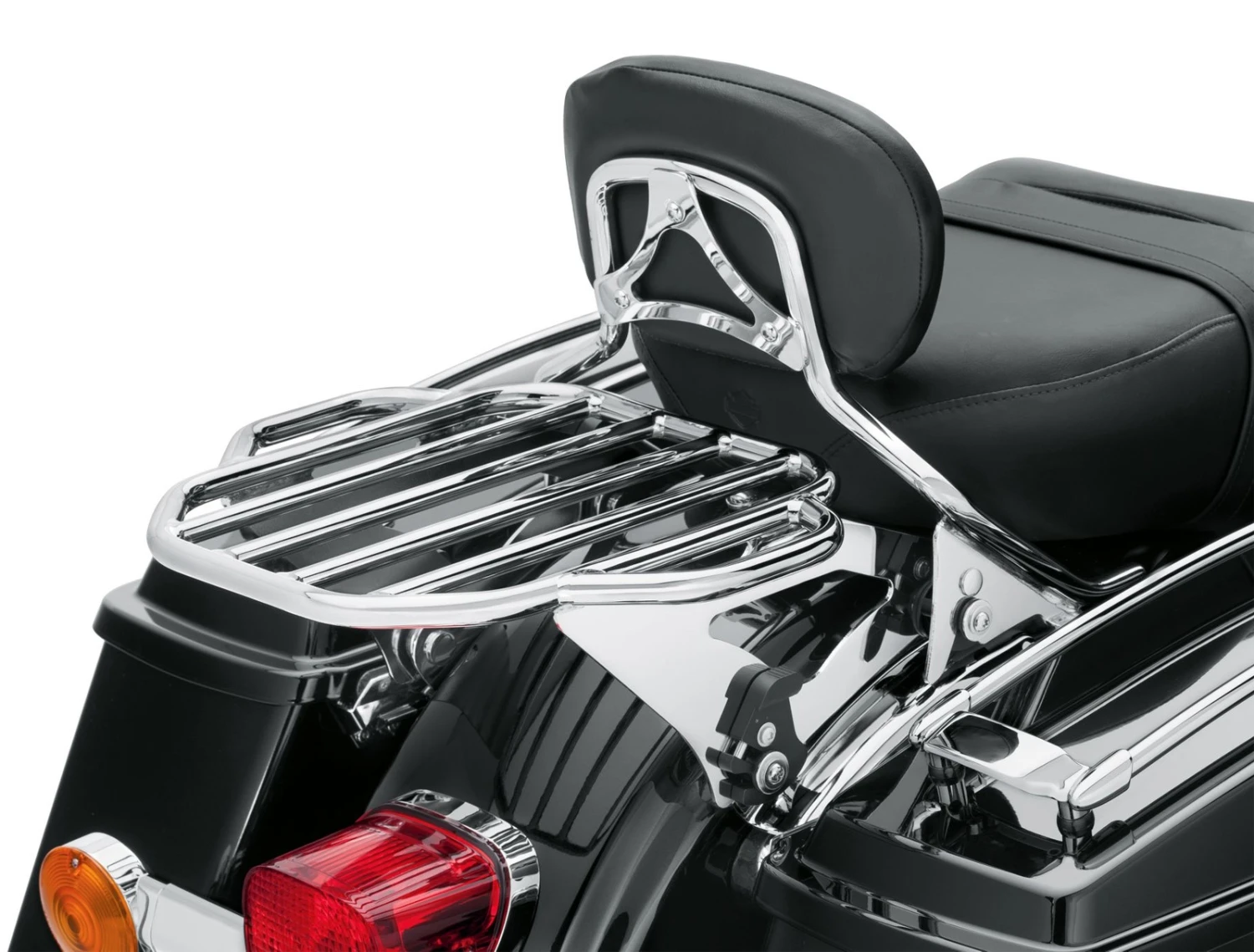 Harley Davidson King Detachable Two-Up Luggage Rack Chrome – Bild 2