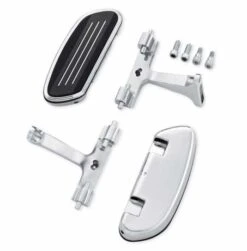 Harley Davidson Streamliner Passenger Footboard And Mount Kit Chrome