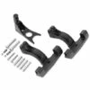 Harley Davidson Passenger Footboard Support Kit Black