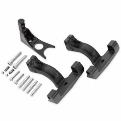 Harley Davidson Passenger Footboard Support Kit Black
