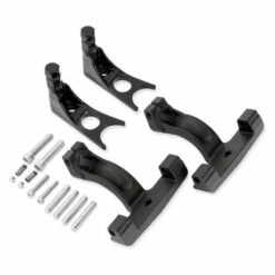 Harley Davidson Passenger Footboard Support Kit Black