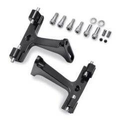 Harley Davidson Passenger Footboard Support Kit Black