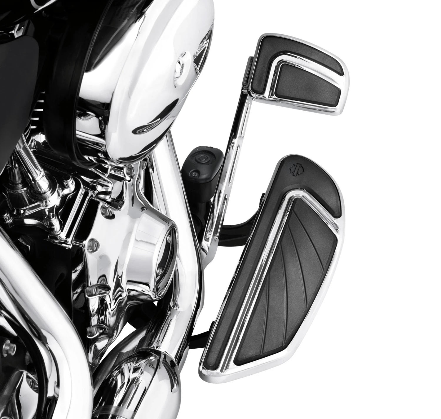 Harley Davidson Airflow Rider Footboard Kit Chrome – Bild 2