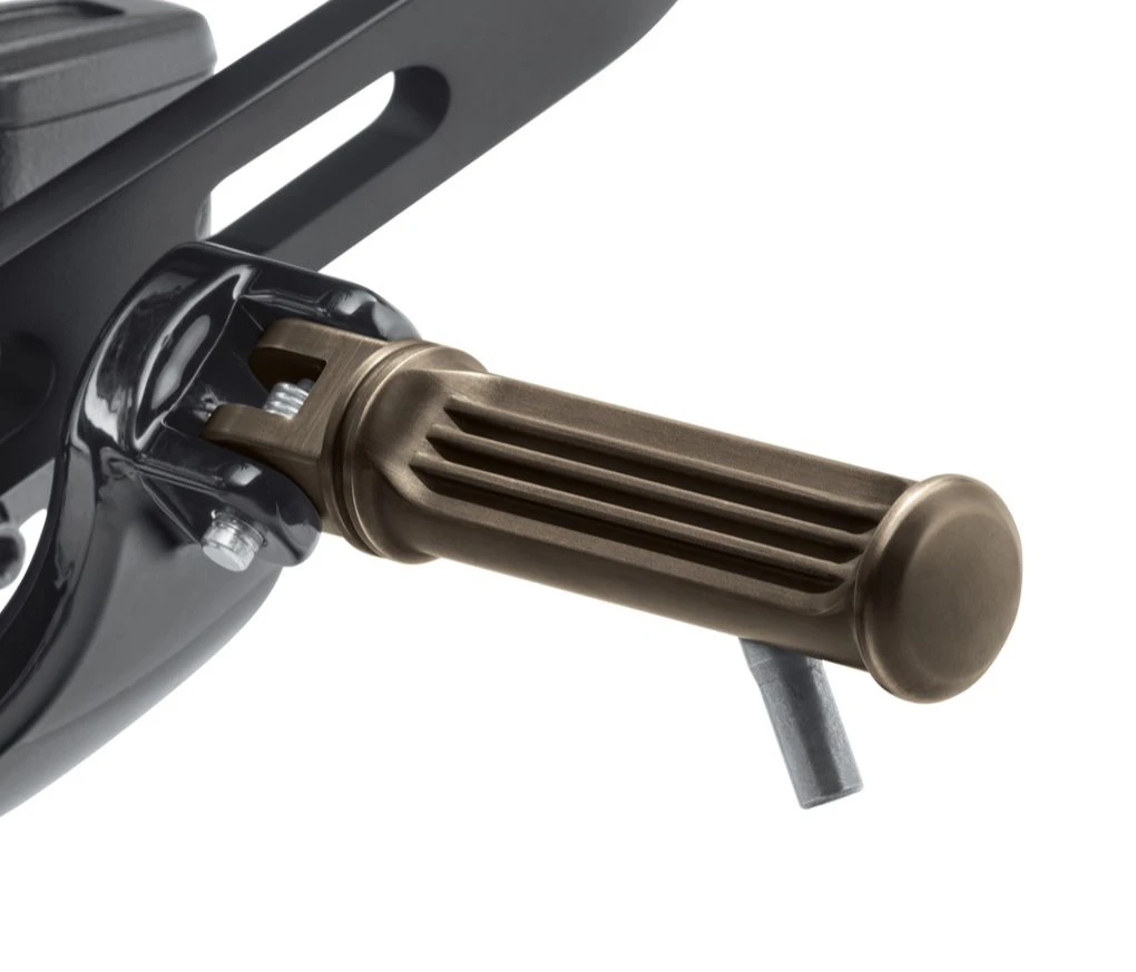 Harley Davidson Brass Rider Footpegs With Wear Peg – Bild 2