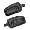 Harley Davidson Airflow Footpegs Gloss Black