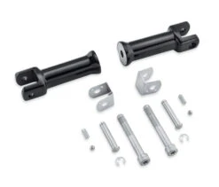 Harley Davidson Passenger Footpeg Support Kit Black