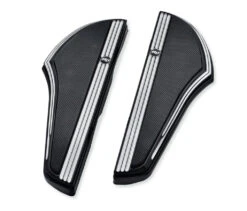 Harley Davidson Defiance Rider Footboard Kit Black Cut