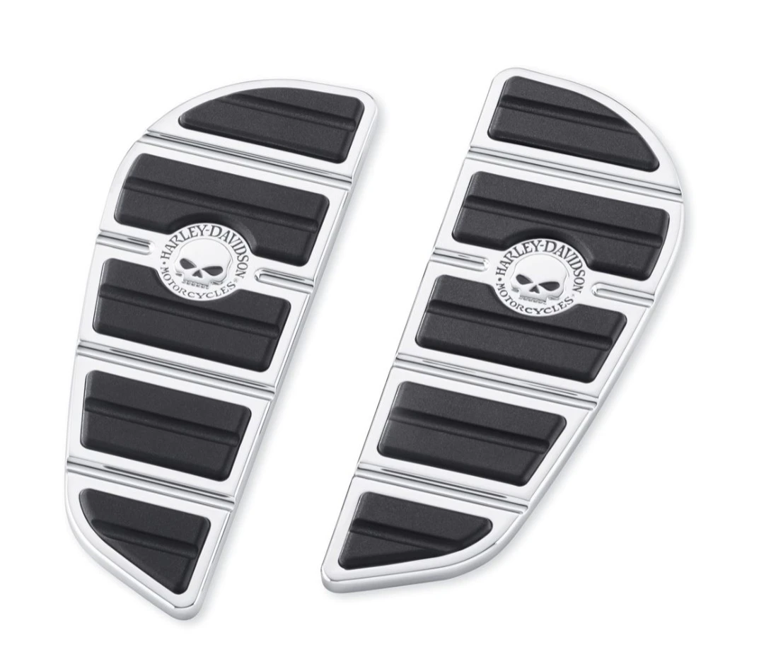 Harley Davidson Willie G Skull Passenger Footboard Insert Kit