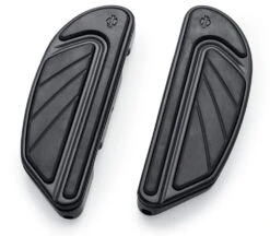 Harley Davidson Airflow Passenger Footboard Kit Gloss Black