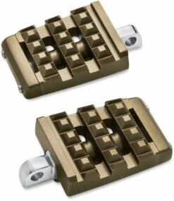 Harley Davidson Dominion Passenger Footpegs - Bronze