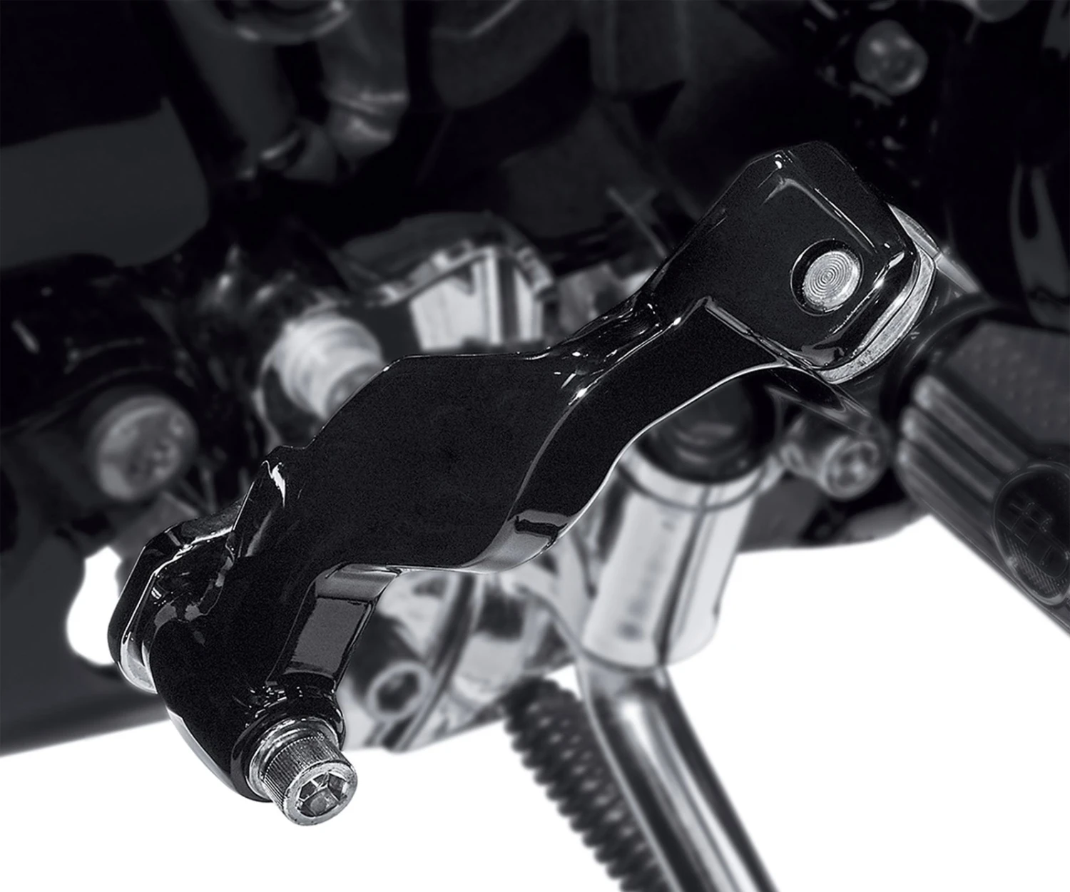 Harley Davidson Board-to-Peg Conversion Kit Black – Bild 2