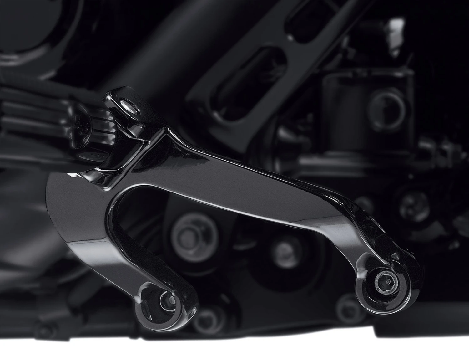 Harley Davidson Board-to-Peg Conversion Kit Black – Bild 3