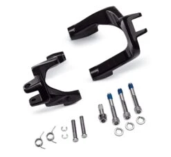 Harley Davidson Board-to-Peg Conversion Kit Black