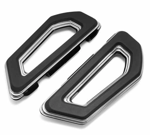 Harley Davidson Empire Passenger Footboard Kit Black Cut